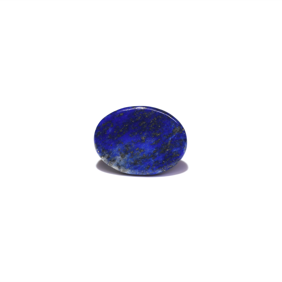 MantraMani® Lapis Lazuli (Lajward) — Certified Authentic & Natural Gemstone