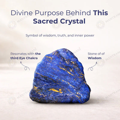 MantraMani® Lapis Lazuli Crystal Tree – Wisdom, Communication & Confidence for Crystal Tree