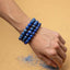MantraMani® Lapis Lazuli Bracelet – Communication, Intuition & Confidence