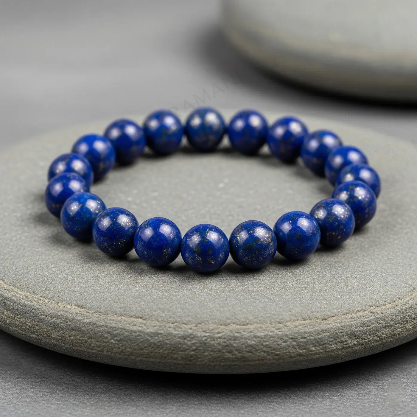 MantraMani® Lapis Lazuli Bracelet – Communication, Intuition & Confidence