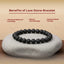 MantraMani® Lava Stone Bracelet – Courage, Strength & Volcanic Grounding