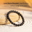 MantraMani® Lava Stone Bracelet – Courage, Strength & Volcanic Grounding