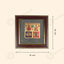 MantraMani® Shree Sampurna Lakshmi Ganesh Yantra Pyrite Frame