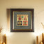 MantraMani® Shree Sampurna Lakshmi Ganesh Yantra Pyrite Frame