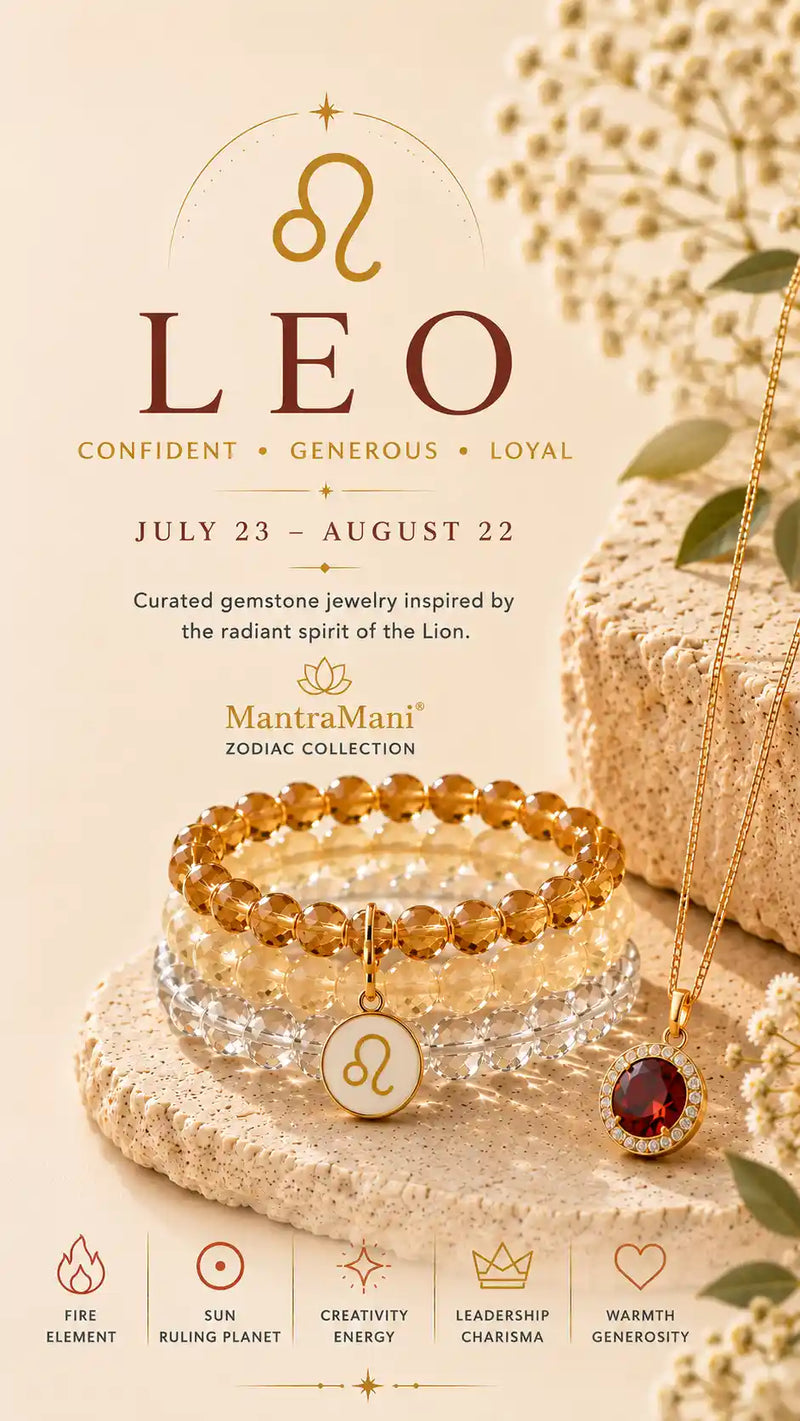 Leo Birthstone Bracelets & Zodiac Jewelry