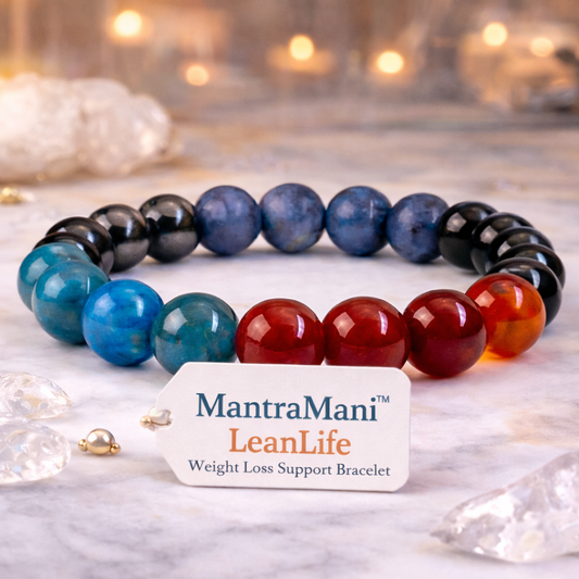 MantraMani™ LeanLife – Metabolism Support & Slimming Energy Bracelet for Body Balance, Weight Discipline & Active Lifestyle
