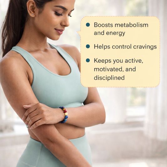 MantraMani™ LeanLife – Metabolism Support & Slimming Energy Bracelet for Body Balance, Weight Discipline & Active Lifestyle