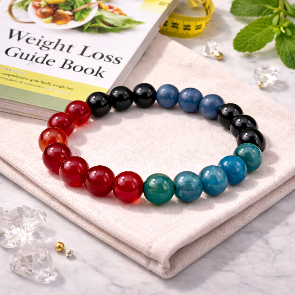 MantraMani™ LeanLife – Metabolism Support & Slimming Energy Bracelet for Body Balance, Weight Discipline & Active Lifestyle