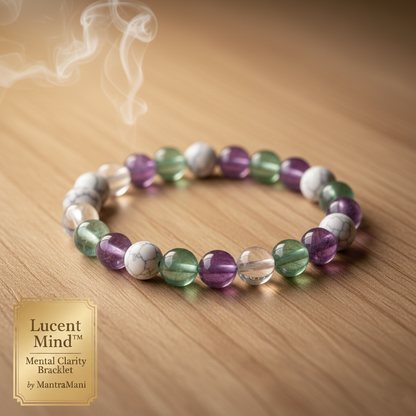 Lucent Mind™ — Mental Clarity Bracelet for Decision-Making & Overthinking Control