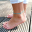 MantraMani® Blue Magnesite Turquoise Anklet