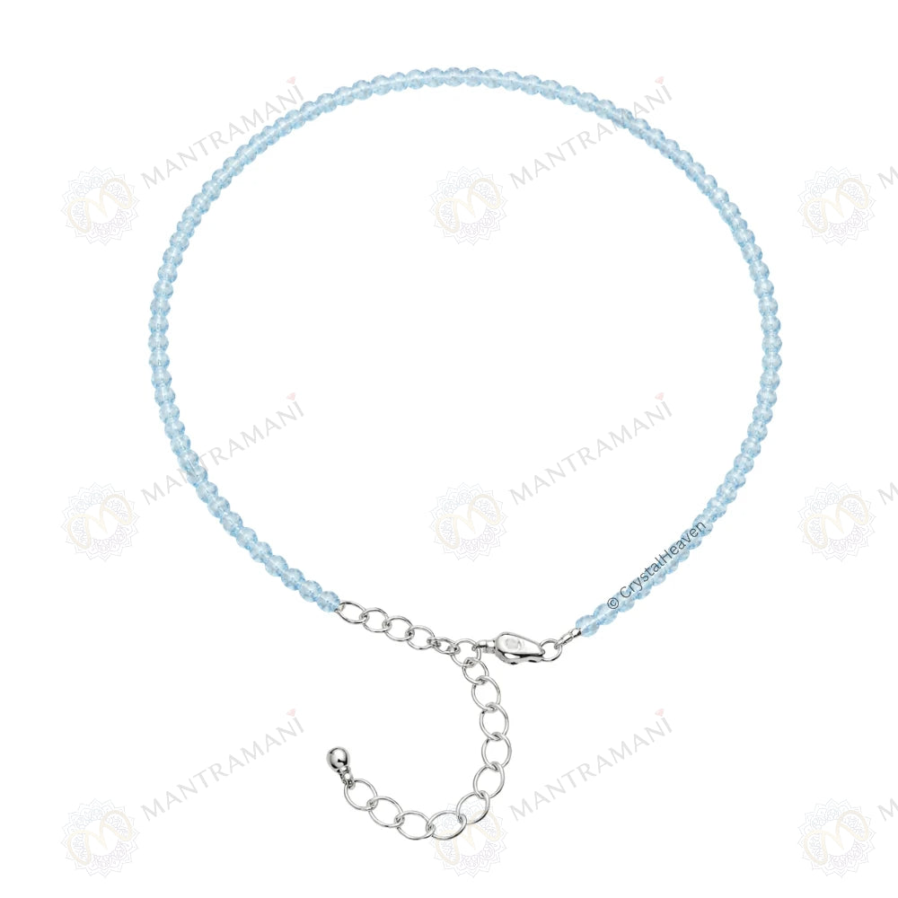 MantraMani® Aquamarine Anklet