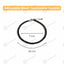MantraMani® Black Obsidian Anklet – For energy cleansing, balance & defense