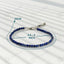 MantraMani® Lapis Lazuli Anklet: Enhancing Intuition and Spiritual Awareness