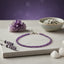 MantraMani® Amethyst Anklet - Spiritual, Protection, Peace, Healing Energy