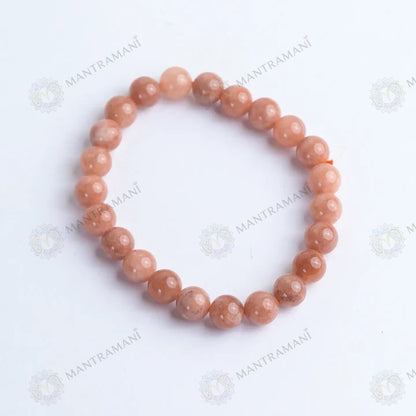 MantraMani® Sunstone Bracelet to Attract Good Luck