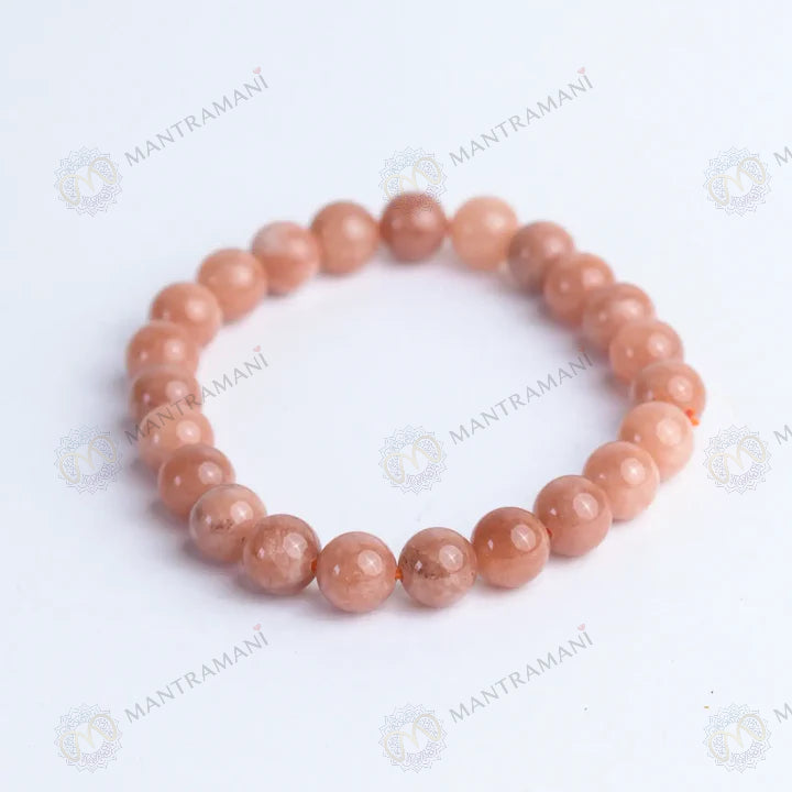 MantraMani® Sunstone Bracelet to Attract Good Luck