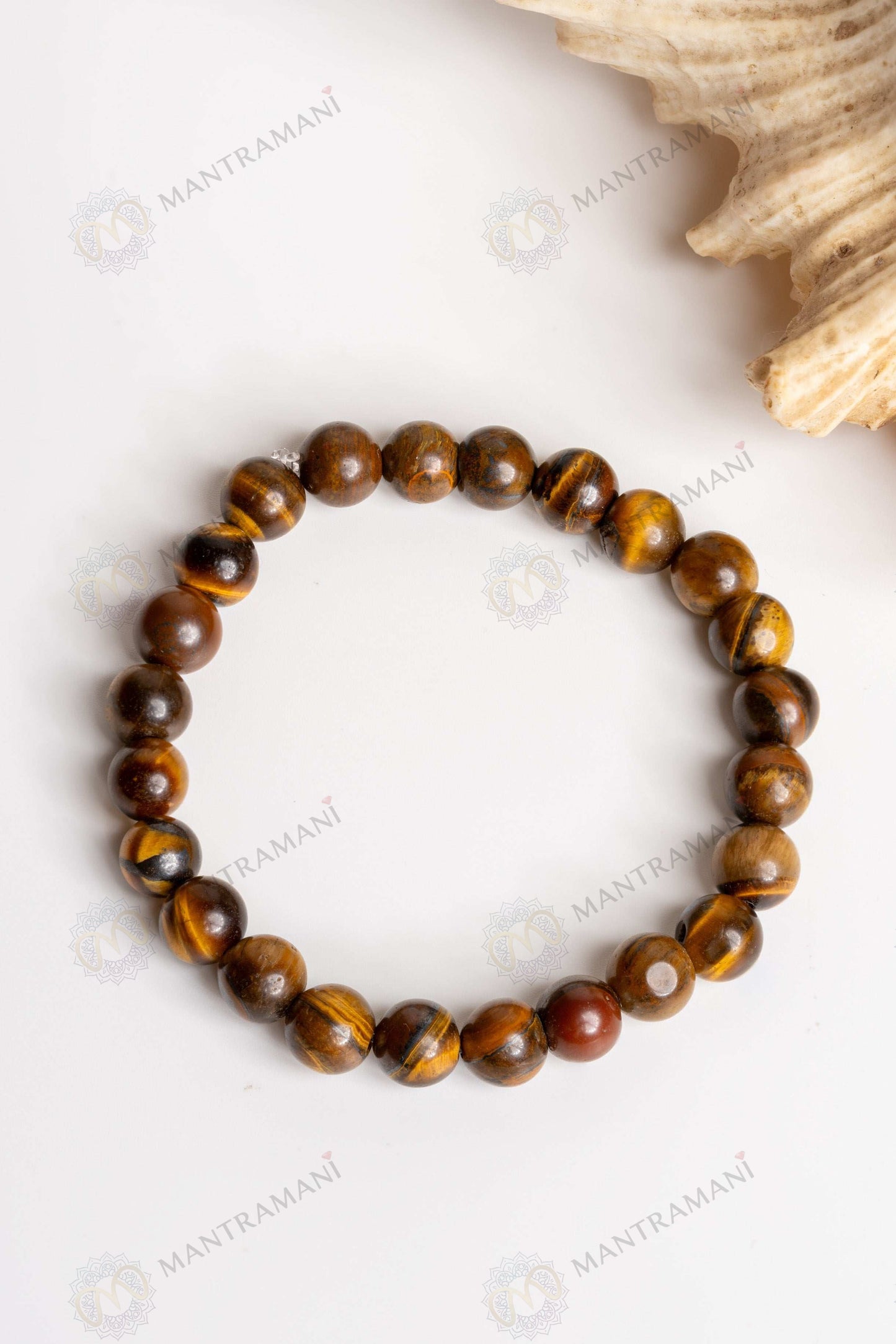 MantraMani® Tiger Eye  Bracelet – Strength, Courage & Grounded Confidence