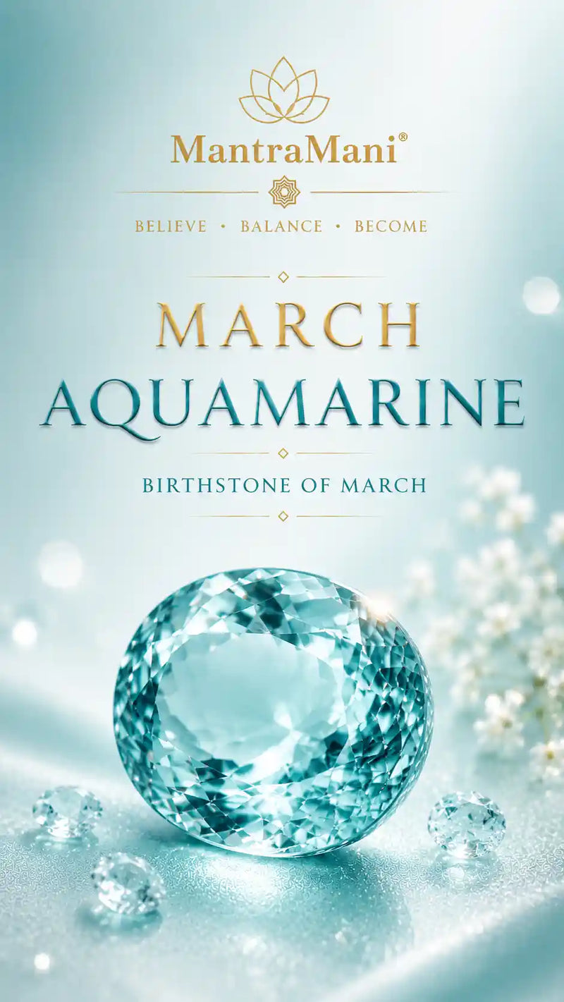 March Birthstone — Aquamarine Gemstone Jewelry