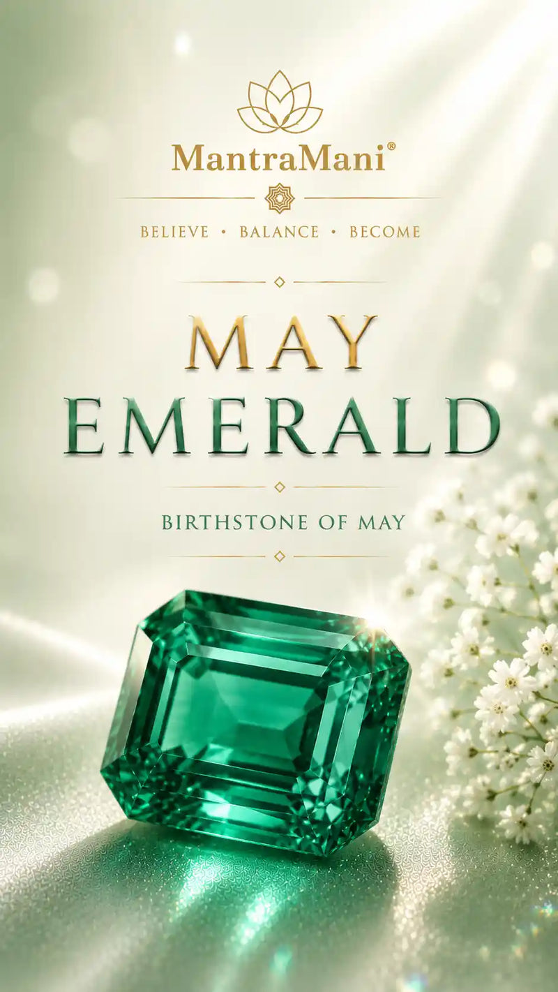 May Birthstone — Emerald Gemstone Jewelry