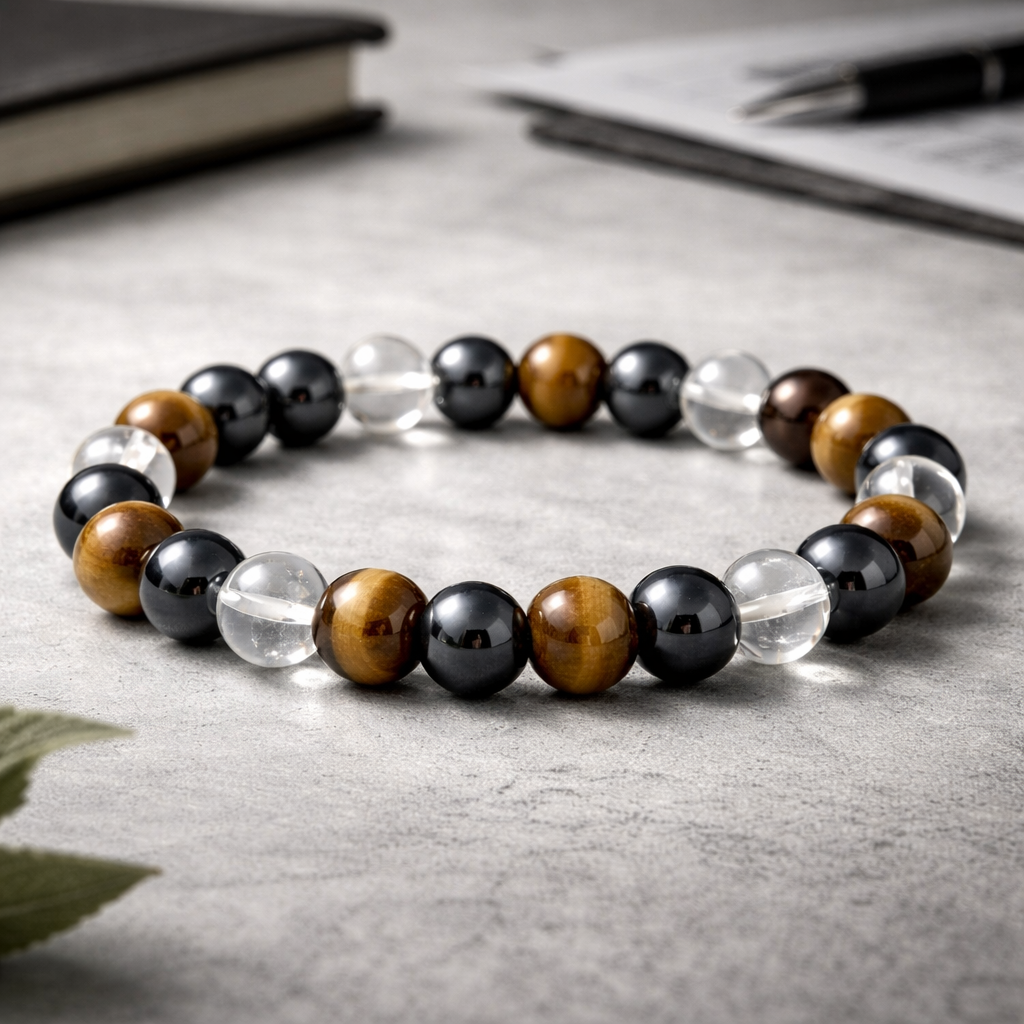 MeritCore™ — Focus & Stability Bracelet for Government Job Aspirants