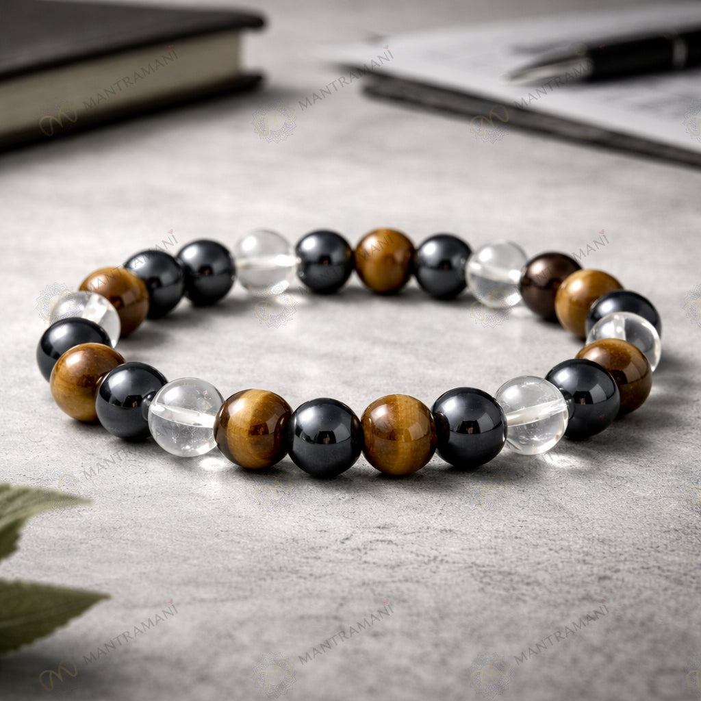 MantraMani® MeritCore™ — Focus & Stability Bracelet for Government Job Aspirants