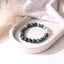 MantraMani® Moss Agate Bracelet – Abundance, Patience & Nature Energy