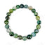MantraMani® Moss Agate Bracelet – Abundance, Patience & Nature Energy