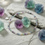 MantraMani® Natural Multi Fluorite Anklet