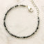 MantraMani® Black Rutilated Quartz Anklet