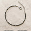 MantraMani® Black Rutilated Quartz Anklet
