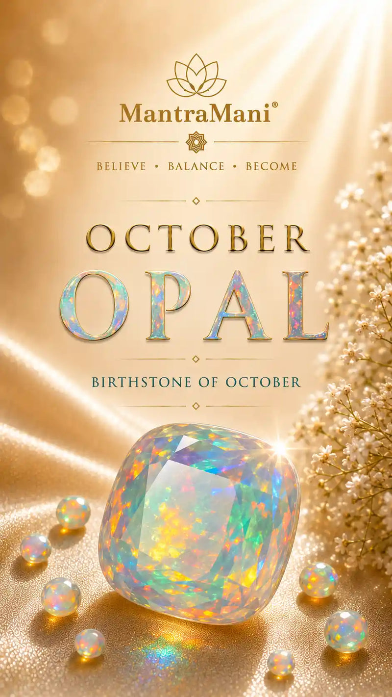 October Birthstone — Opal Gemstone Jewelry
