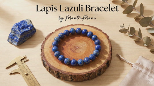 Lapis Lazuli Bracelet by MantraMani