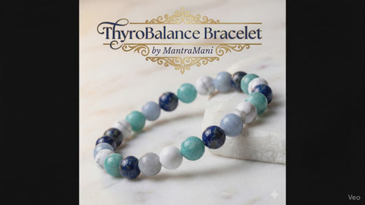 ThyroBalance™ Thyroid Support Crystal Bracelet
