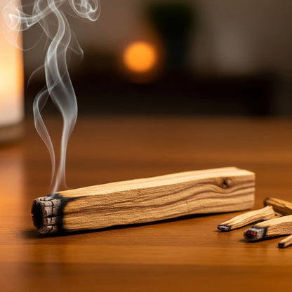 MantraMani  Peruvian  Palo Santo Smudging & Cleansing Sticks for  Sacred wood • Energy purification • Calm &amp; clarity