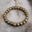 MantraMani® Pyrite Bracelet – Wealth, Prosperity & Business Success