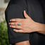 MantraMani® Pyrite Ring: Attracts Wealth and Abundance