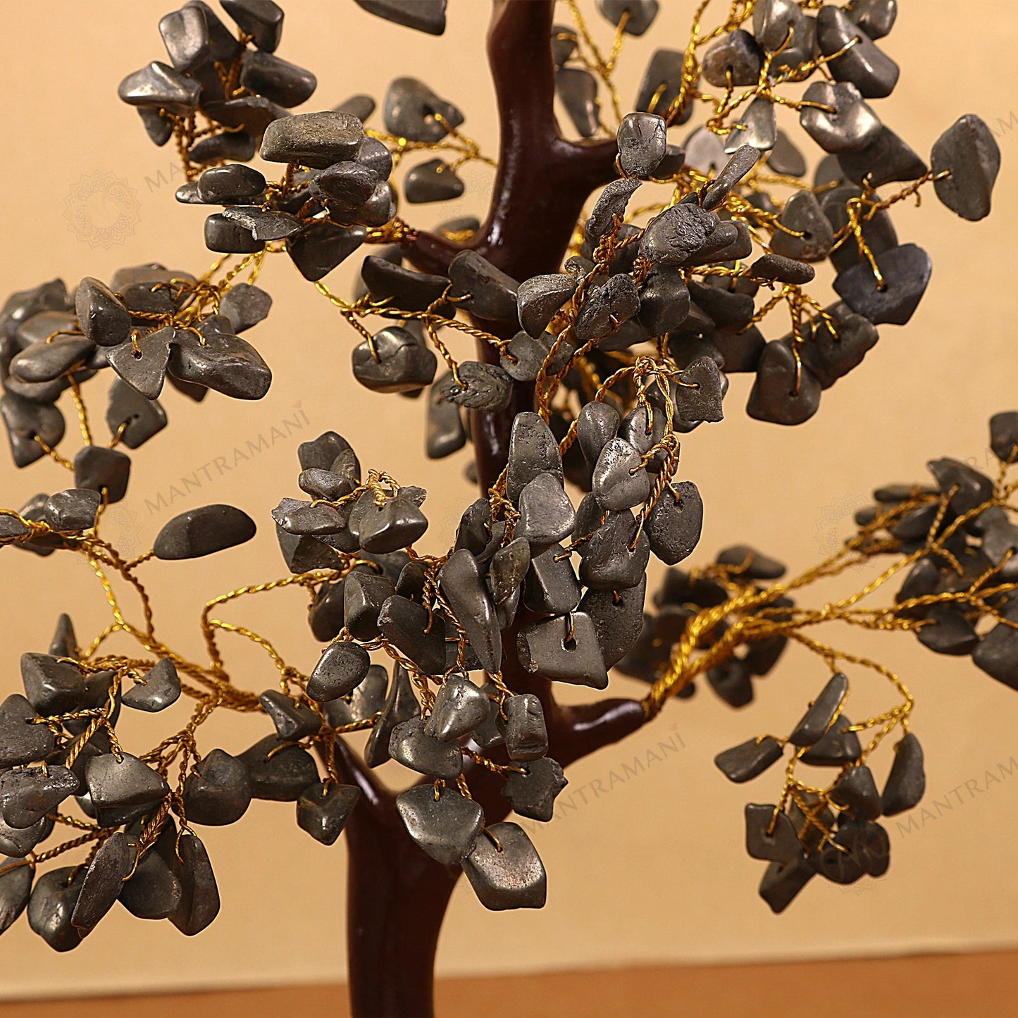 MantraMani® Pyrite Tree – Wealth, Protection & Business Growth