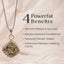 MantraMani® Raw Pyrite Pendant