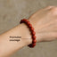 MantraMani® Red Jasper Bracelet – Strength, Stability & Root Chakra Energy