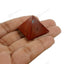 MantraMani® Red Jasper Crystal Pyramid – Strength, Courage & Stability Energy