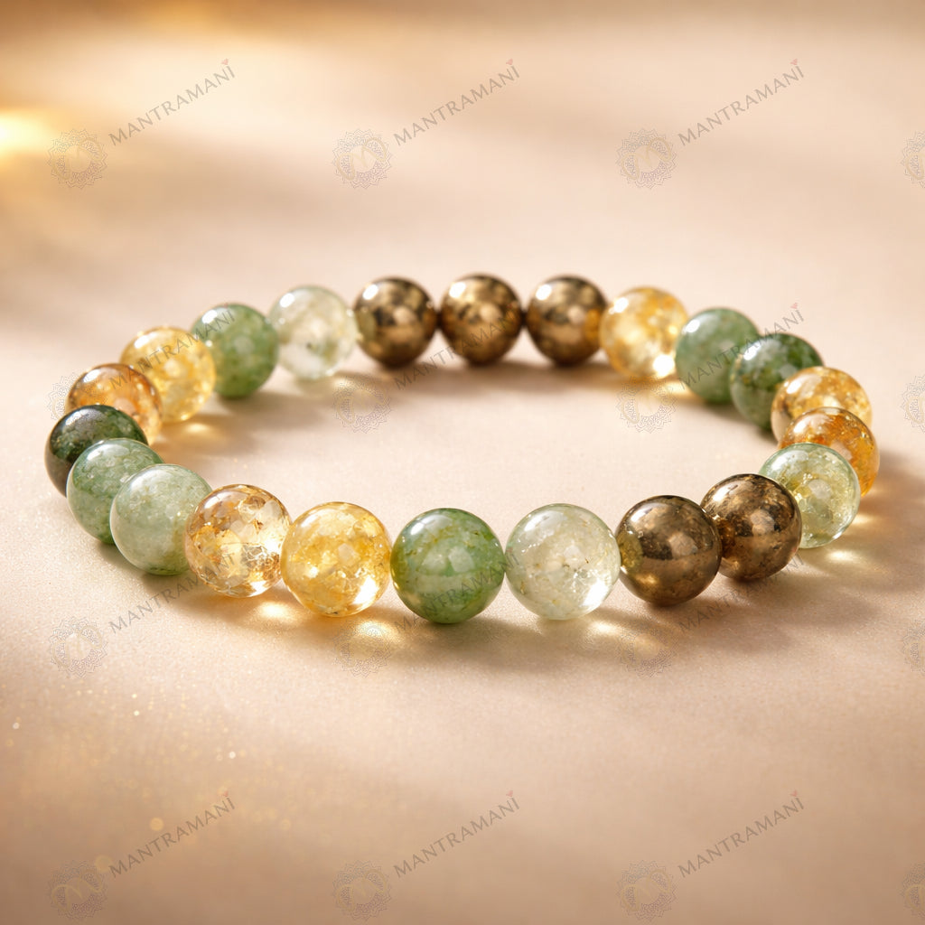 MantraMani® RinMukti™ — Financial Stability Bracelet for Savings, Karz Mukti & Money Flow