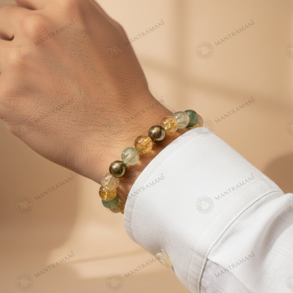 MantraMani® RinMukti™ — Financial Stability Bracelet for Savings, Karz Mukti & Money Flow