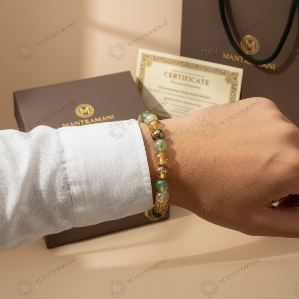 MantraMani® RinMukti™ — Financial Stability Bracelet for Savings, Karz Mukti & Money Flow