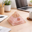 MantraMani® Rose Quartz Pyramid – Love, Relationship & Heart Chakra Healing