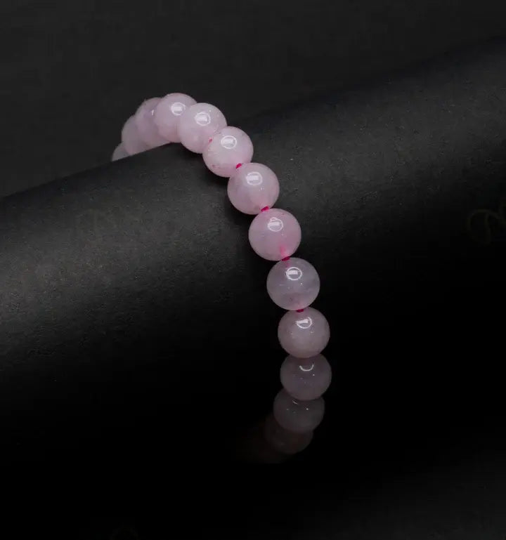 MantraMani® Rose Quartz Bracelet – Love, Emotional Healing & Self Love