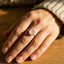 MantraMani® Rose Quartz Ring: Relationship & Love