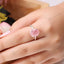MantraMani® Rose Quartz Ring: Relationship & Love