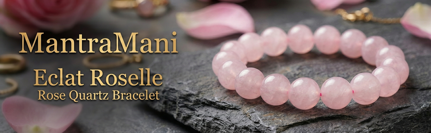Éclat Roselle™ Rose Quartz Bracelet