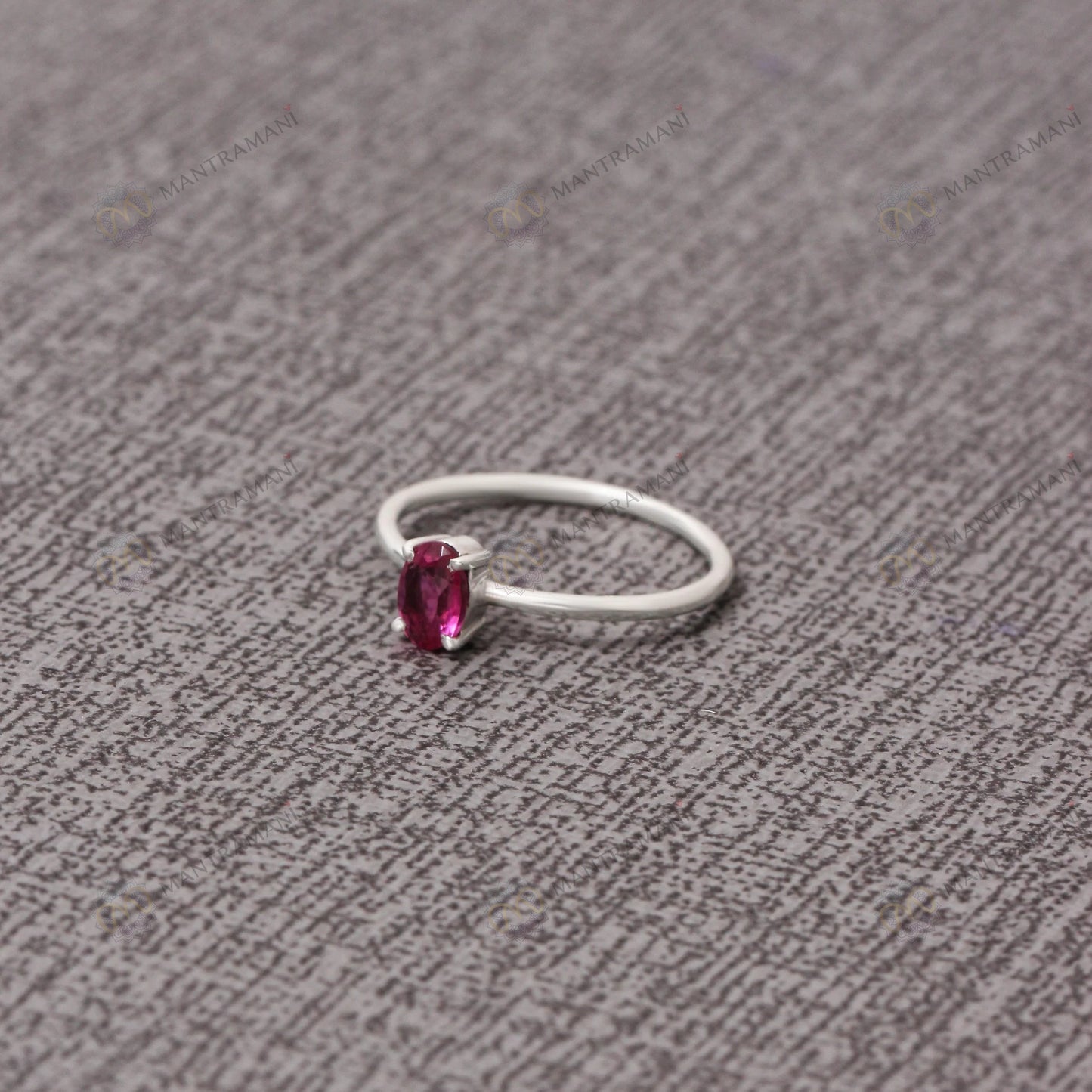 MantraMani® Ruby Ring: Boosts Confidence and Leadership