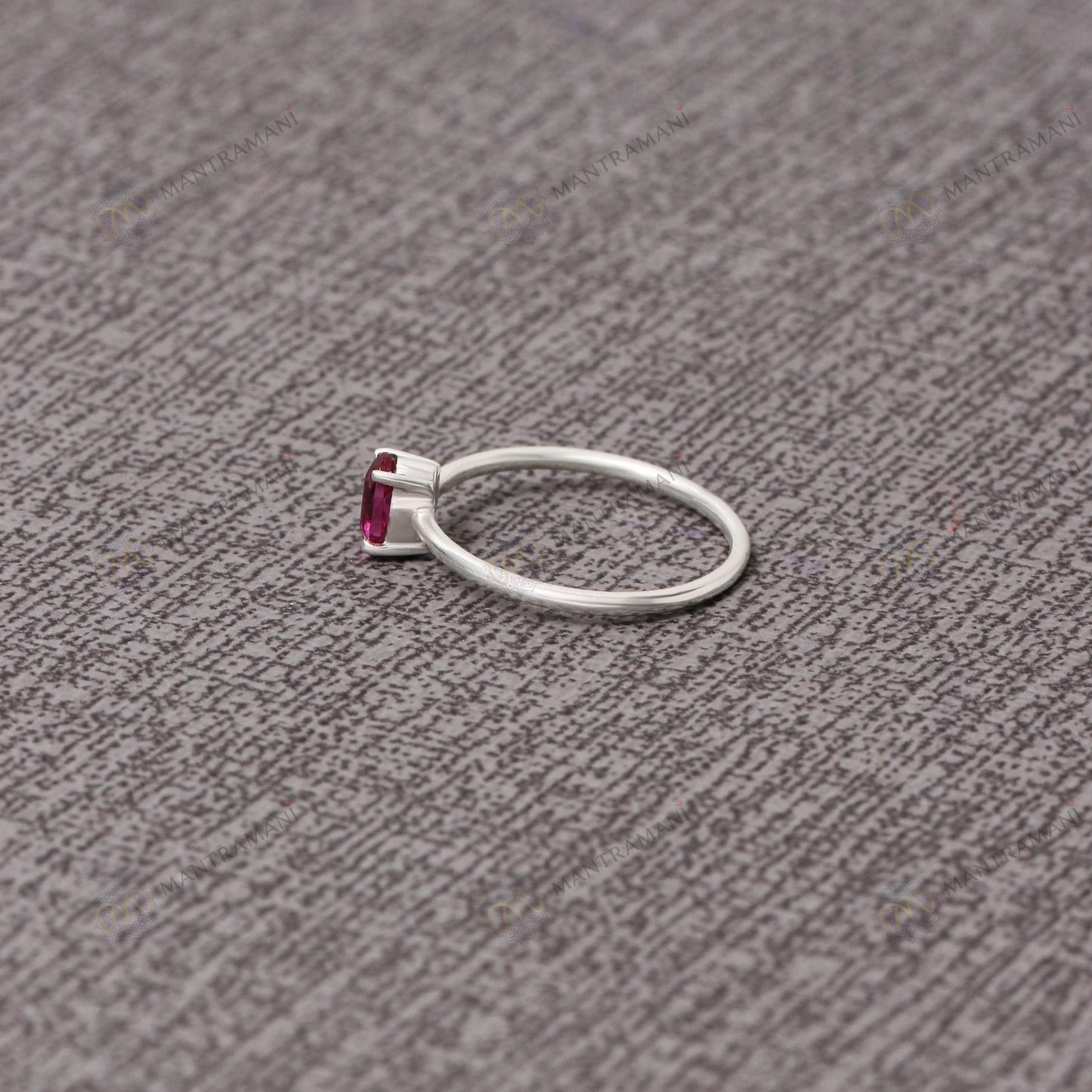 MantraMani® Ruby Ring: Boosts Confidence and Leadership